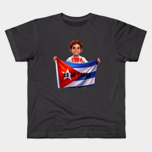 Cubanos somos todos Kids T-Shirt